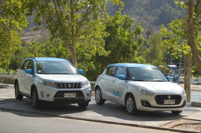 auto compartido en carretera chilena