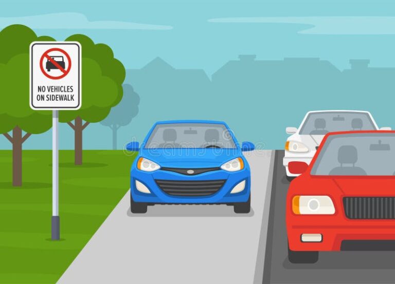 Cómo puedo saber qué tipo de multa tiene mi auto en México 21 auto estacionado junto a senal de trafico