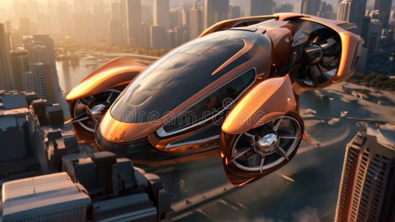 auto moderno en una ciudad vibrante 1