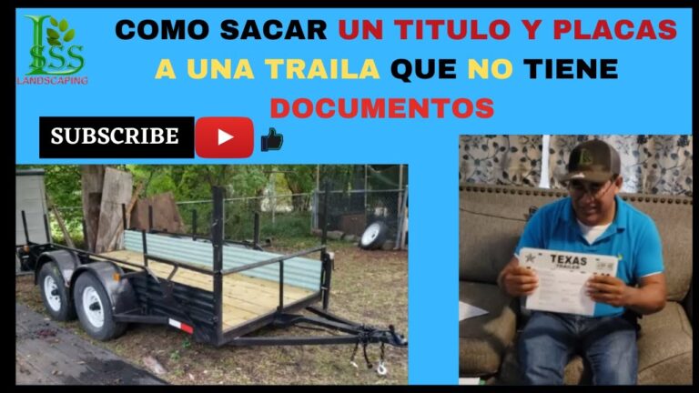 auto perdido con placas en el suelo