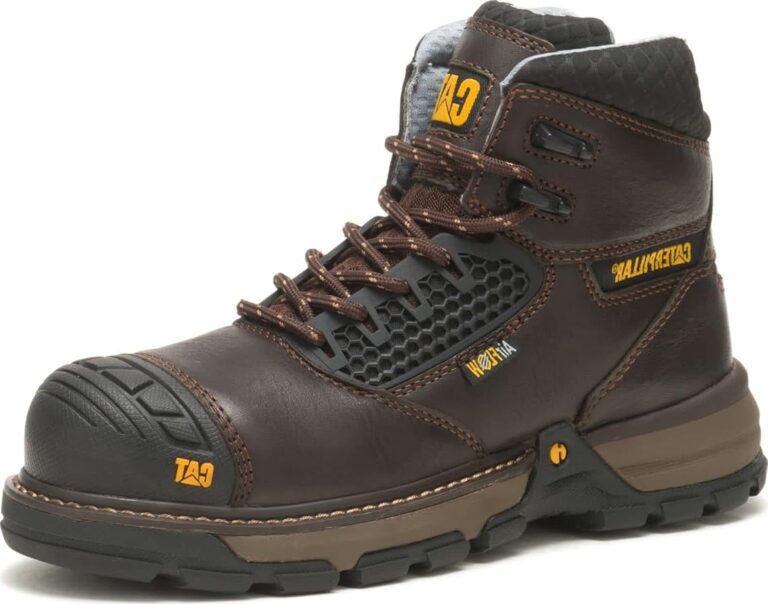 botas industriales para dama en accion