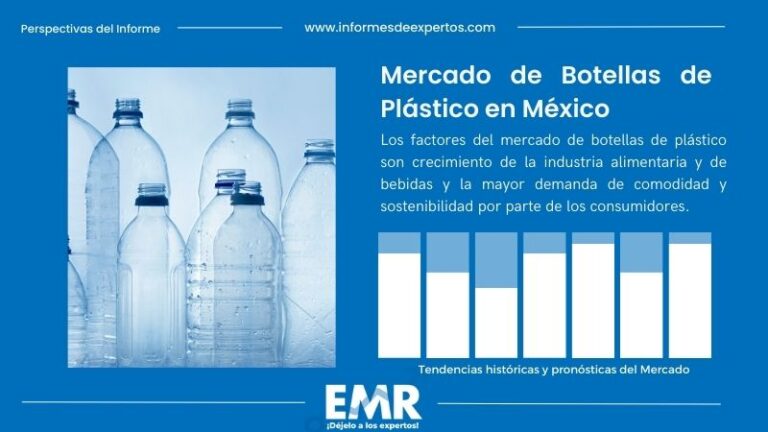 botellas pet en un mercado mexicano