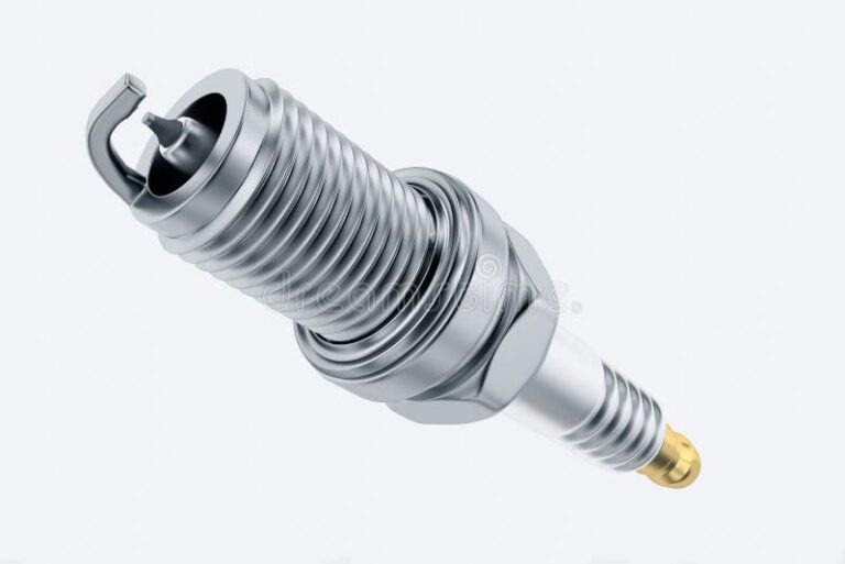 bujias ngk sobre fondo blanco