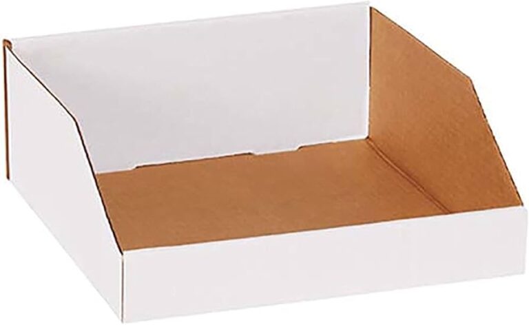 caja de carton con tapa abierta