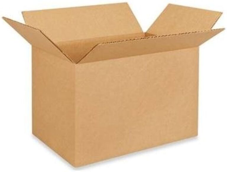 caja de envio con productos de uline