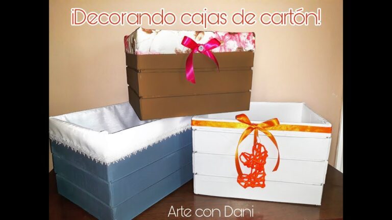 cajas de te recicladas convertidas en arte