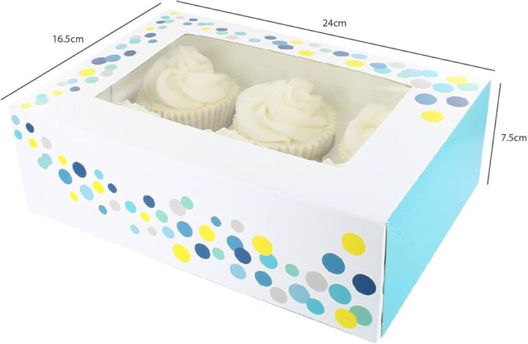 Cómo elegir las cajitas para cupcakes bonitas y originales 5 cajitas de cupcakes coloridas y decorativas