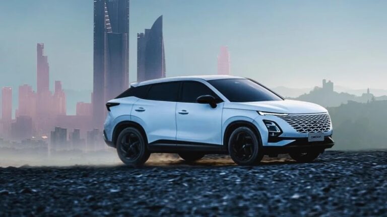 camioneta en un paisaje urbano dinamico