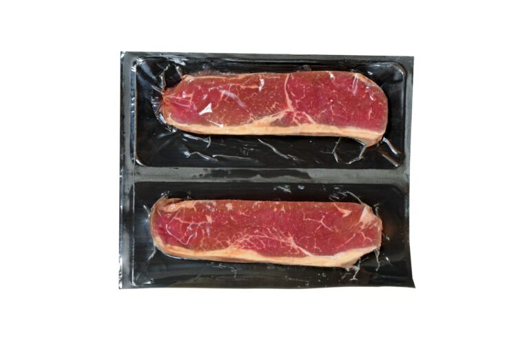 carne fresca en envases de vidrio