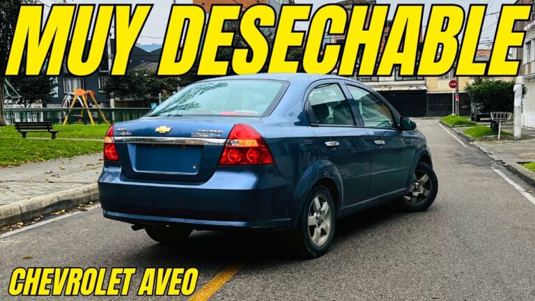 chevrolet aveo emotion en carretera