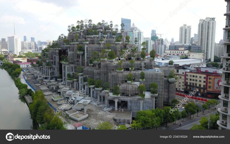 ciudades vistas desde diferentes altitudes