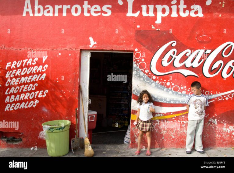 coca cola en mercados locales mexicanos