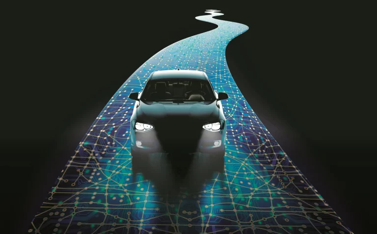 coche acelerando hacia un obstaculo