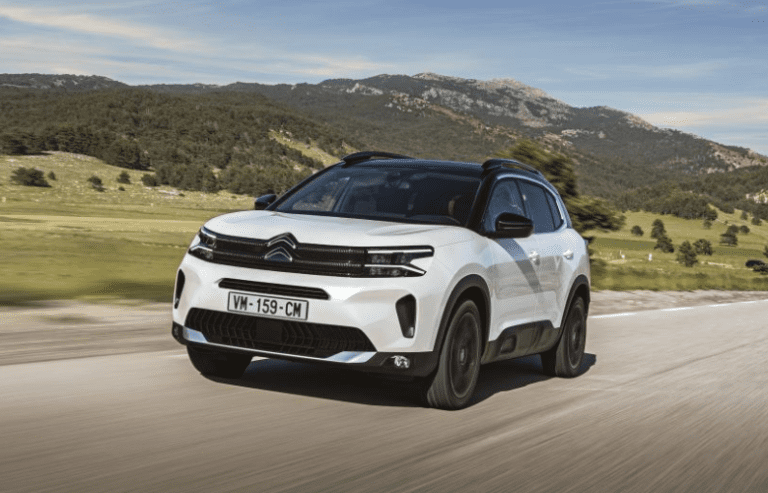 coche comodo en carretera panoramica