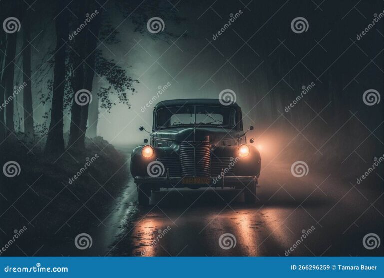 Qué hacer si te ponen una infracción por luces apagadas en la auto 9 coche con luces encendidas en la noche