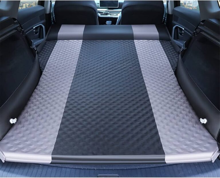 colchon asegurado en un coche