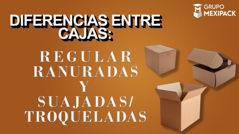 comparativa entre caja de carton suajada y troquelada