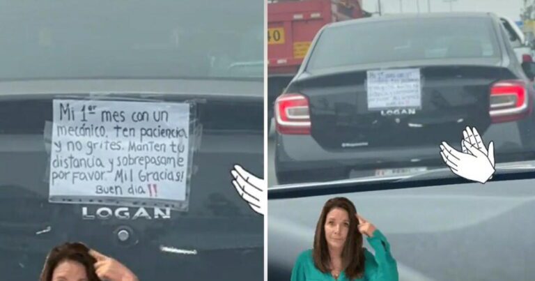 conductor principiante practicando en un coche