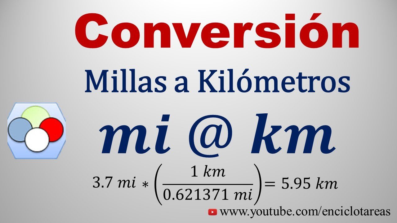Una milla a cuántos kilómetros equivale y cómo se realiza la conversión
