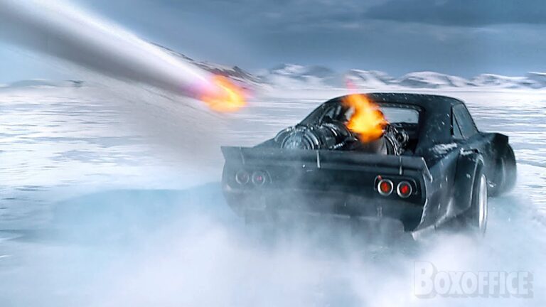 dodge ice charger en accion en la nieve