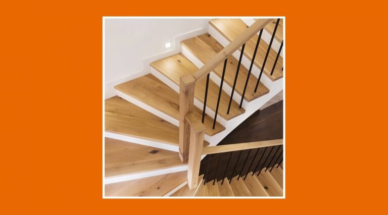 escalera segura en un hogar