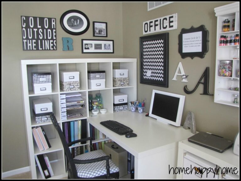 espacio de trabajo minimalista y organizado