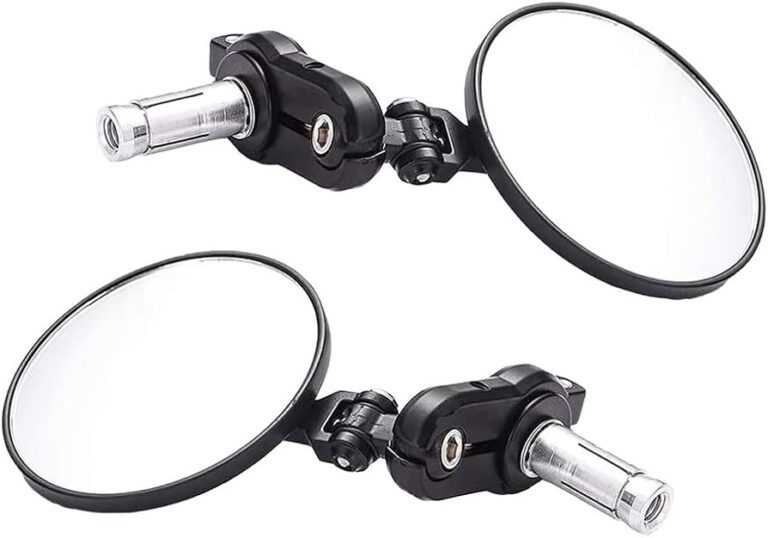 espejo de moto estilo cafe racer