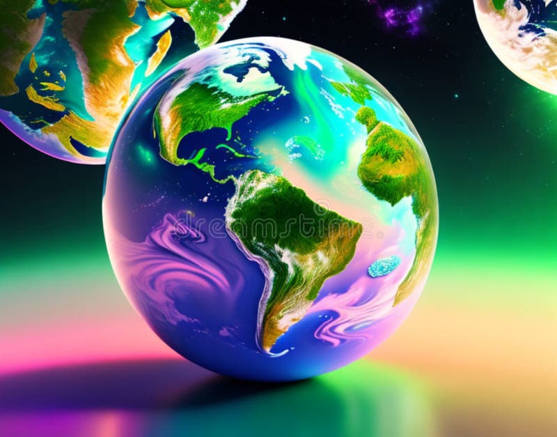 Cómo dibujar un hermoso planeta Tierra de manera sencilla