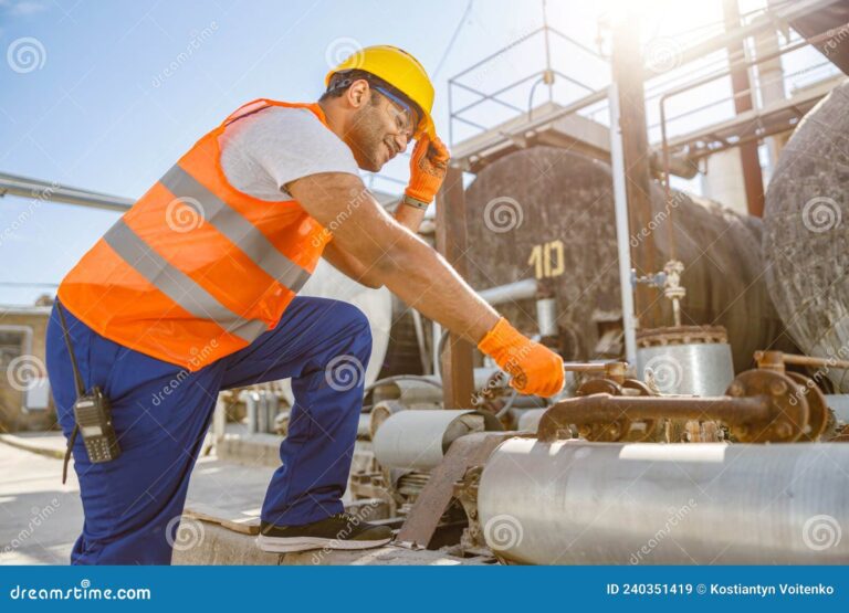 ingenieros trabajando en planta de fabricacion