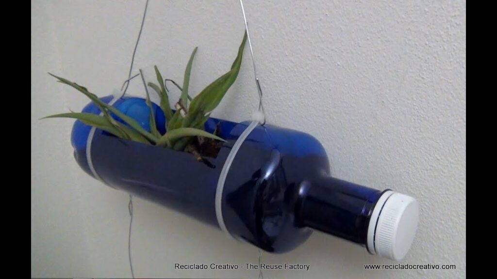 Cómo reutilizar garrafas PET para crear un jardín en casa 6 Cómo reutilizar garrafas PET para crear un jardín en casa