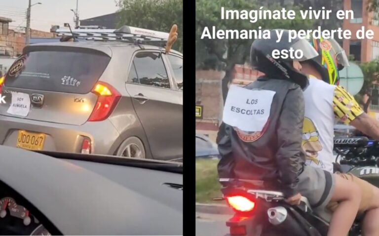 joven aprendiendo a manejar una moto