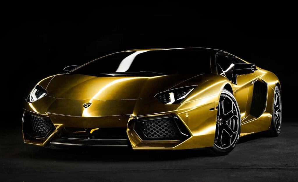Dónde puedo encontrar un Lamborghini de oro y diamantes 1 Dónde puedo encontrar un Lamborghini de oro y diamantes