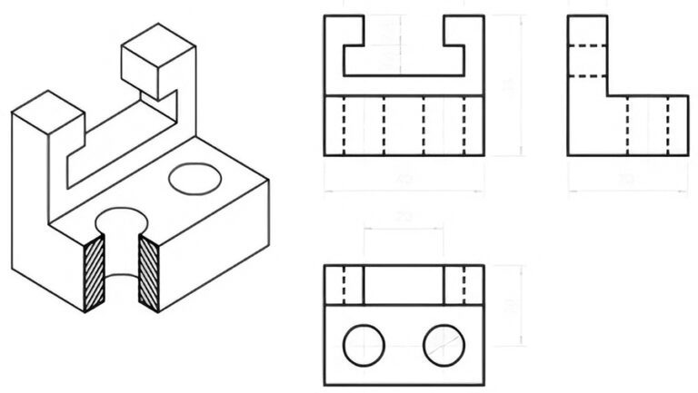 Cómo crear y usar líneas segmentadas en AutoCAD de forma efectiva 10 lineas segmentadas dibujadas en autocad