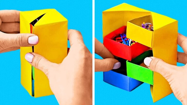 Qué creativas ideas puedes hacer con papel craft para tus manualidades 14 manualidades coloridas con papel craft