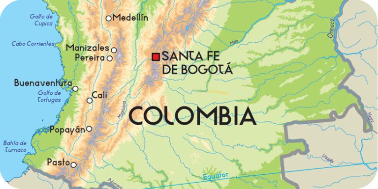 En qué ciudades de Colombia se encuentra disponible Beat para transporte 11 mapa de colombia con ciudades destacadas