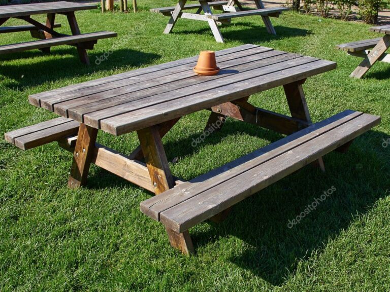 Dónde encontrar las mejores mesas de madera para picnic en México 8 mesas de madera para picnic en paisaje mexicano
