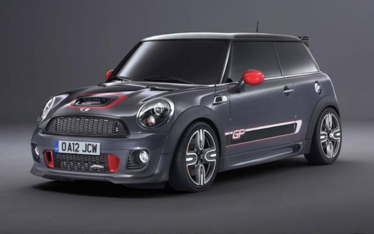mini john cooper works gp en pista