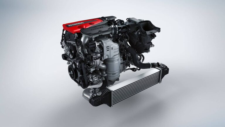 motor honda civic type r en detalle