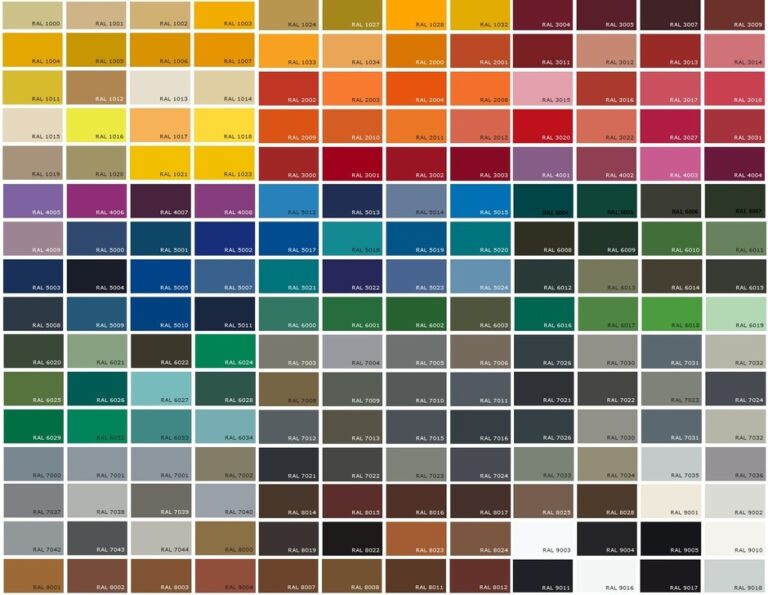 muestra de colores de pintura automotriz