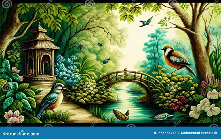 naturaleza vibrante en equilibrio y proteccion