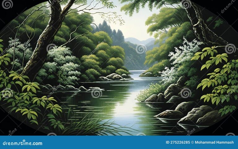 naturaleza vibrante y pristina