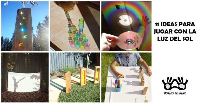 ninos jugando con lamparas de energia solar