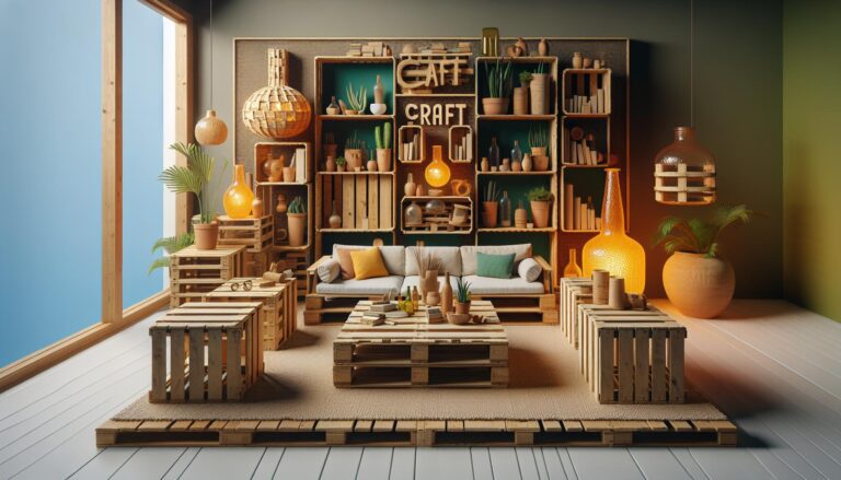 objetos reciclados transformados en muebles creativos