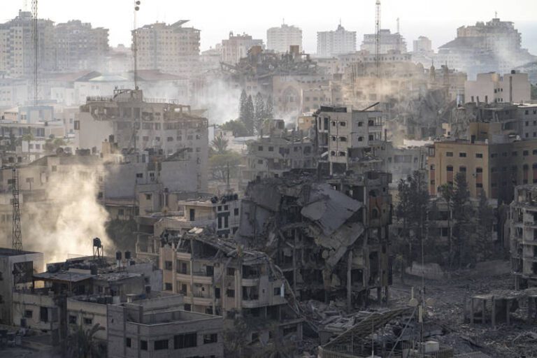 Qué está sucediendo actualmente en la Franja de Gaza entre Palestina e Israel 26 paisaje de la franja de gaza en conflicto