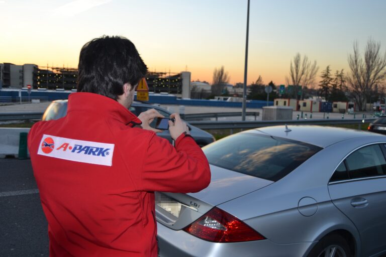 Por qué es importante ayudar a estacionar autos durante un año 1 persona ayudando a aparcar un coche