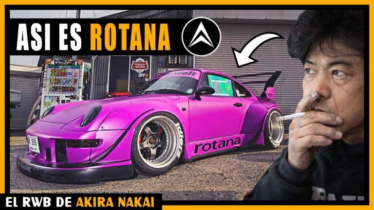 porsche modificado en un taller japones