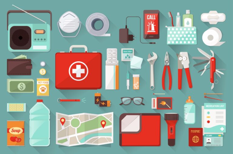 preparativos para desastres naturales en familia