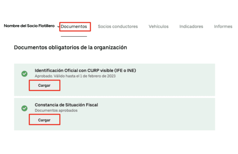 proceso de aprobacion de cuentas uber