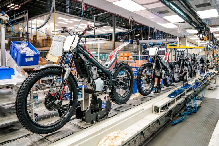 proceso de fabricacion de una motocicleta