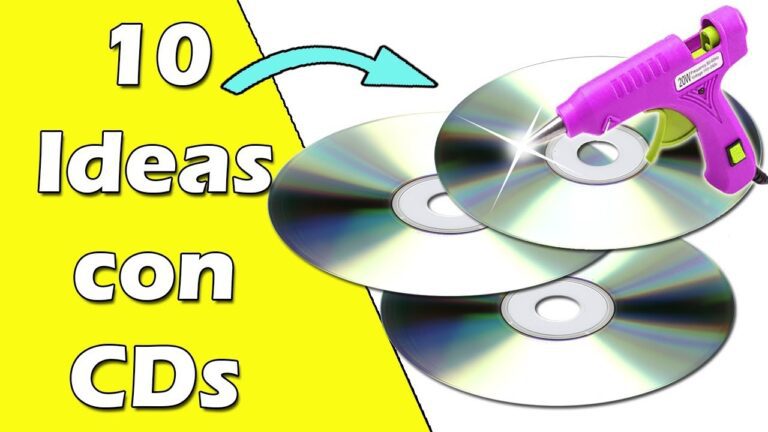 proyectos creativos con cds reutilizados